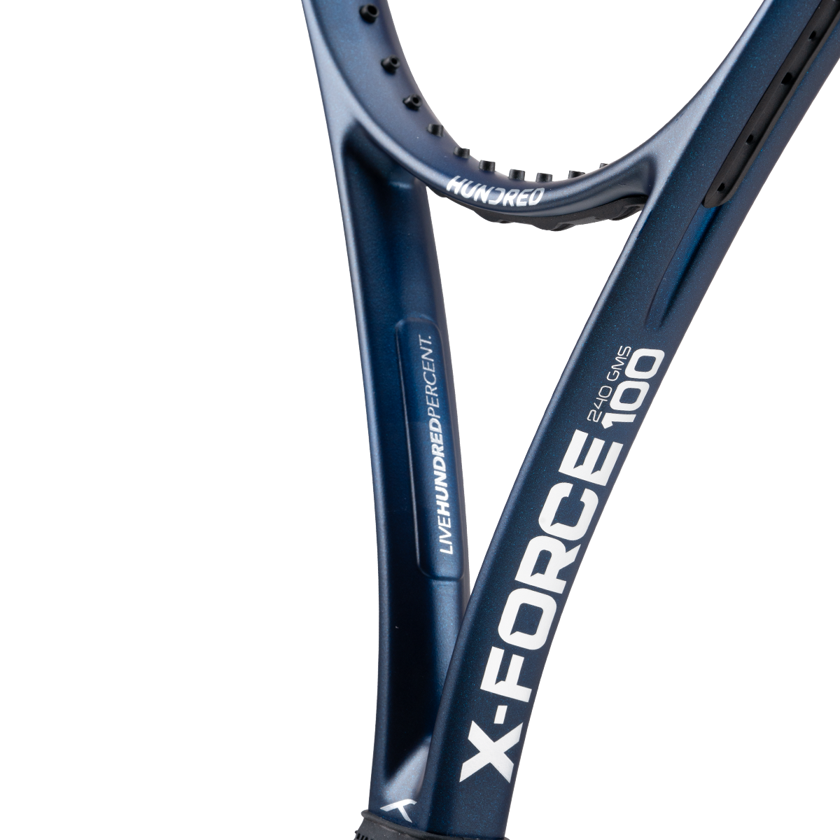 hundred xforce105 oversized tenis racket 240 navy

