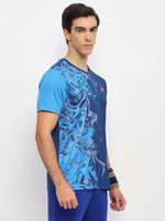 yonex tshirt round nek 2967 navy peony

