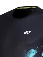 Yonex Badminton Tshirt Round Neck M 2999 - Jet Black.
