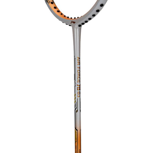 Li-Ning Air Force 78 - G3 Badminton Racket | White/Light Orange/Black.