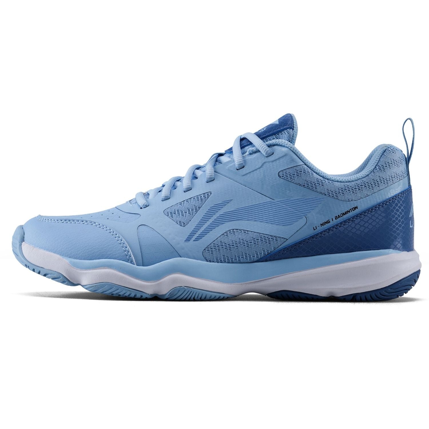 lining ranger force badminton shoes pastel blue
