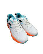 Sportix Max Power cricket shoes top view orange white sole