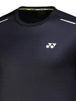 Yonex Badminton Tshirt Round Neck M 2998 - Jet Black.