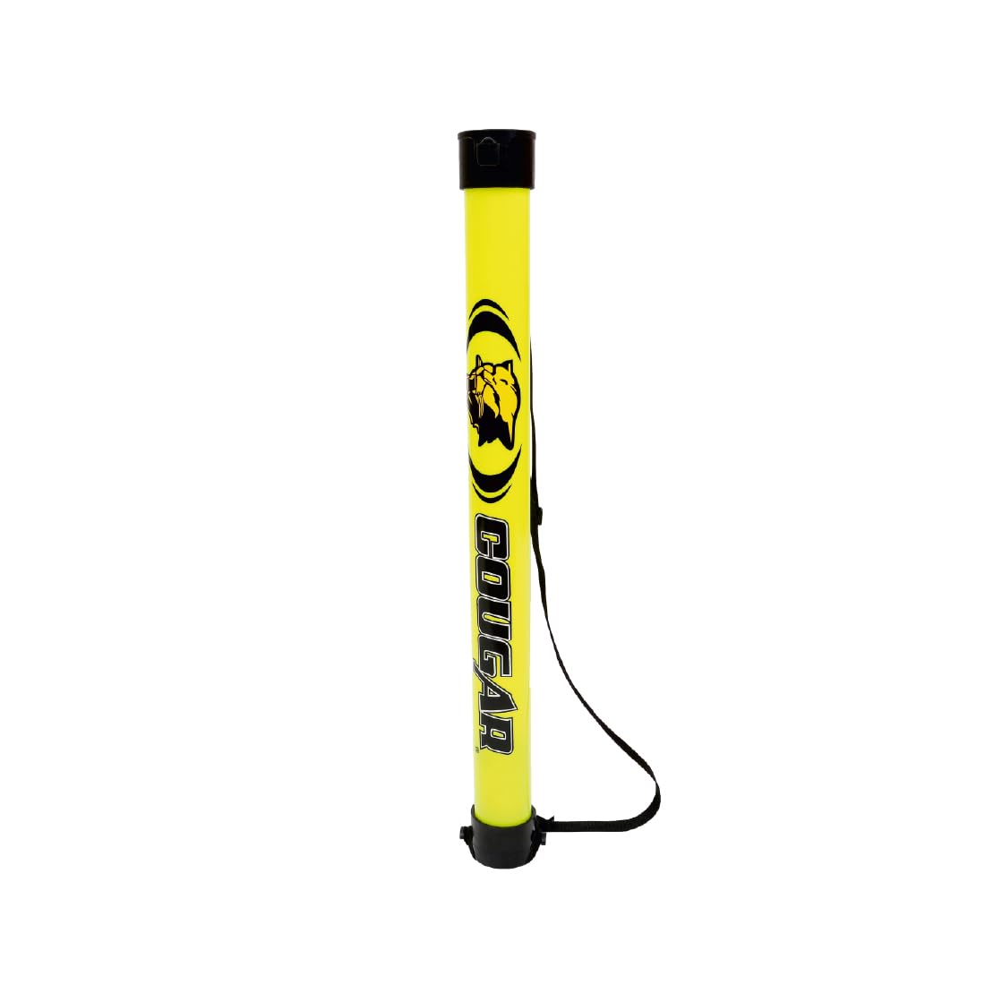 Cougar tennis ball pick-up tube lightweight PVC tennis ball collector with quick release system for training and coaching use