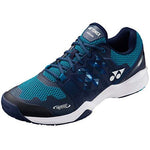 Yonex Power Cushion Sonicage Wide Men’s Tennis Shoes – Blue/Navy | Wide Fit Comfort & Stability | ProBadminton.in.