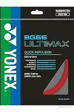 Yonex BG66 Ultimax – Ultra-Thin High-Performance Badminton String.