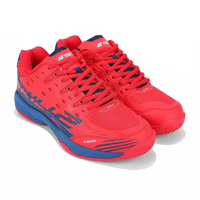 Yonex Tour Skill 2  Badminton Shoes (POPPY RED / COBALT ).