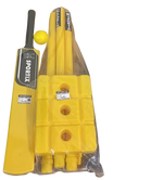 Lightweight plastic cricket bat and stumps set for children outdoor play Sportix cricket kit