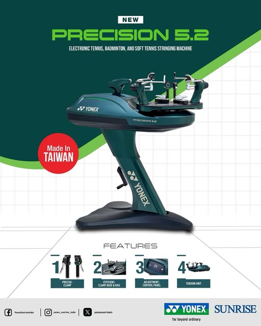 yonex precision52 stringng machine

