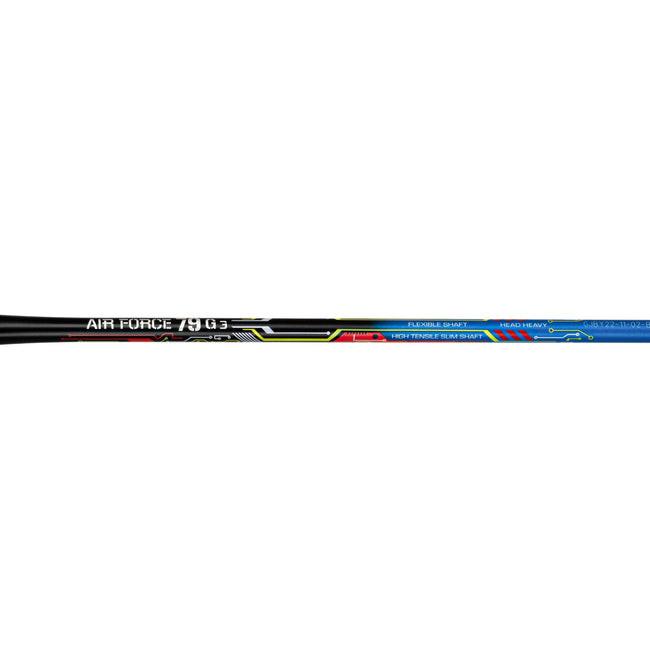 Li-Ning Air Force 79- G3 Unstrung Badminton Racket | Black/Blue/Red.