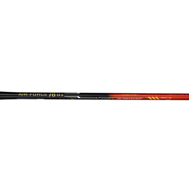 Li-Ning Air Force 78 - G3 Badminton Racket | Black/Orange Red/Gold.