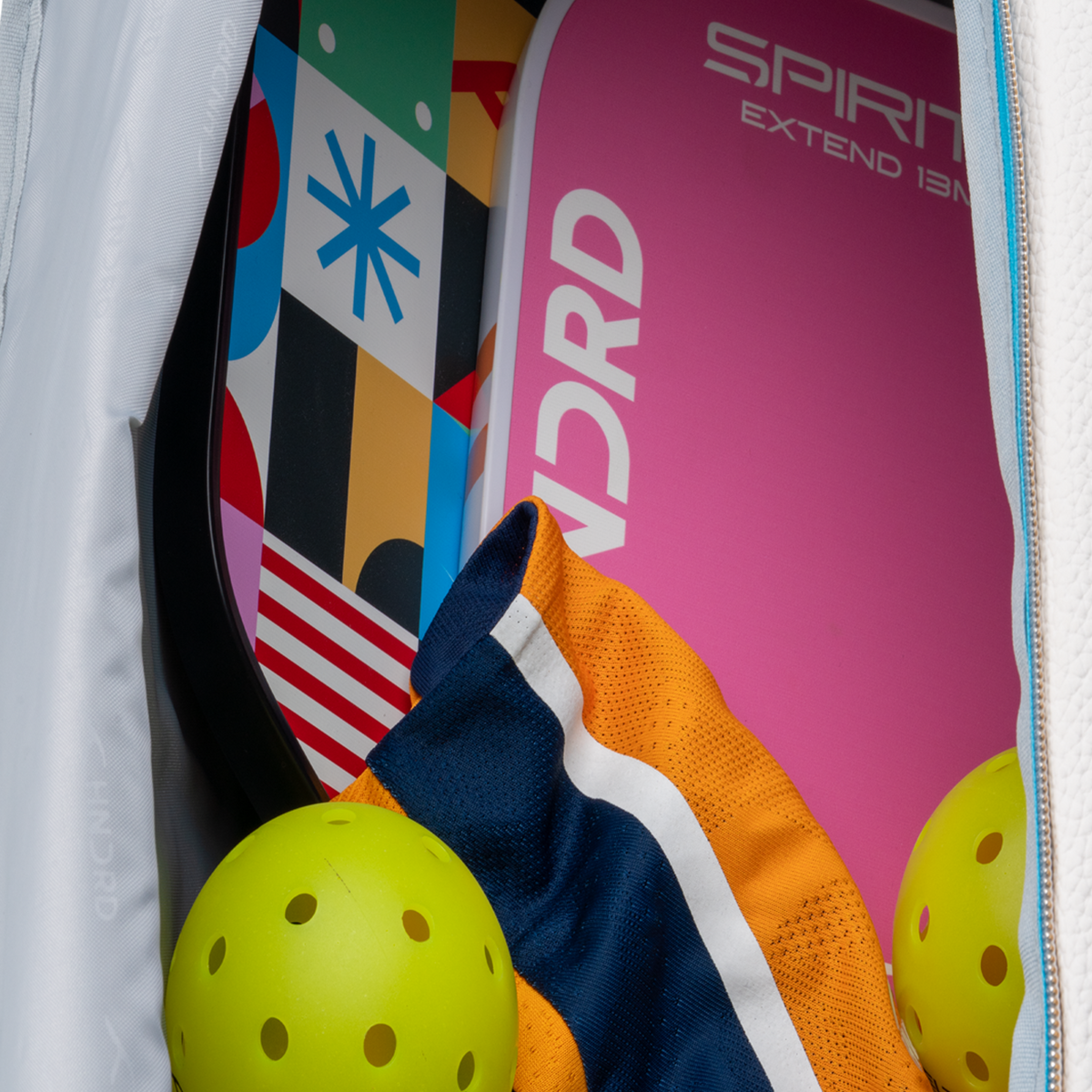 hundred iris pickleball sport bag white

