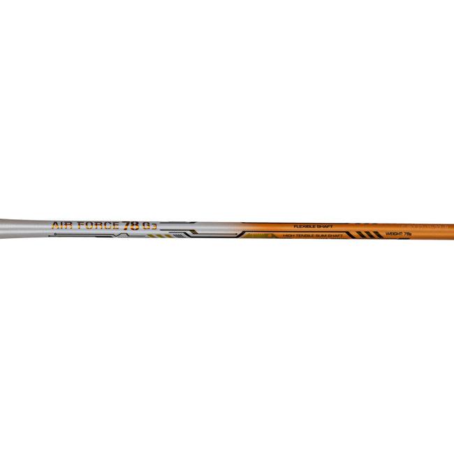 Li-Ning Air Force 78 - G3 Badminton Racket | White/Light Orange/Black.