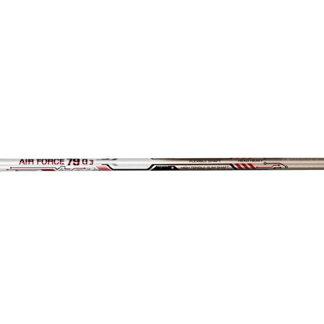 Li-Ning Air Force 79 - G3 Unstrung Badminton Racket | White/Gold/Red.