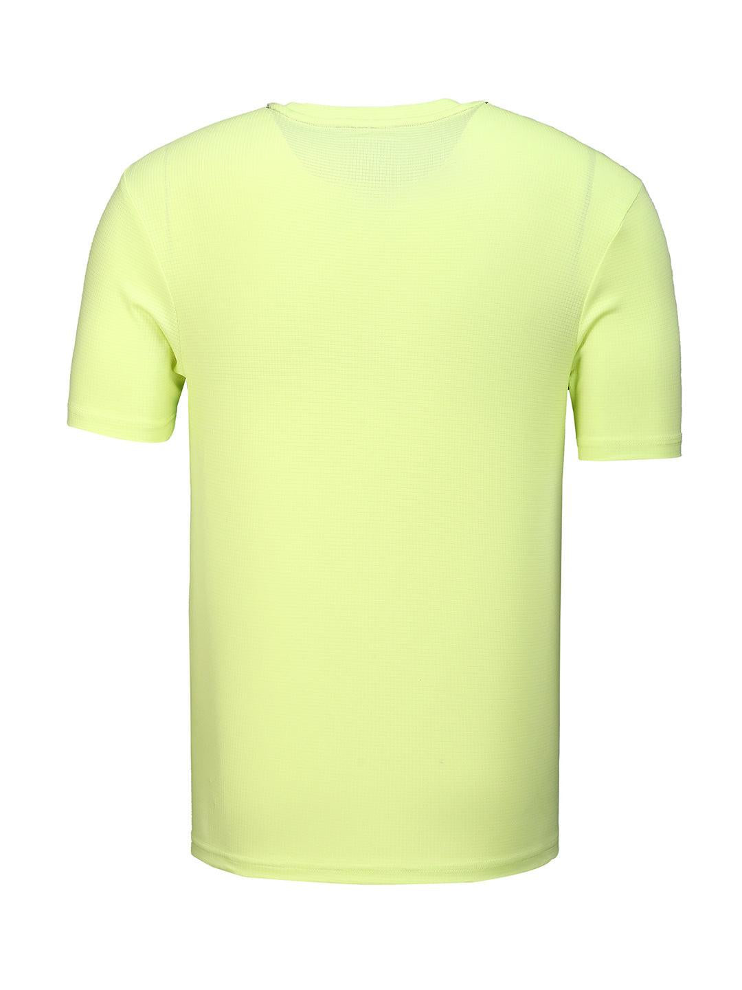 Yonex Badminton Tshirt Round Neck M 2991 -  Sunny Lime.
