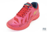 Yonex Blaze 3 Badminton Shoes | Red/Dark Pink/Gold.