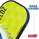 Airavat Keloz 7402 Pickleball Paddle – Carbon Graphite Paddle Ball in India | Best Pickleball Paddles India for Beginners (Black, Cyan, Lime Green).
