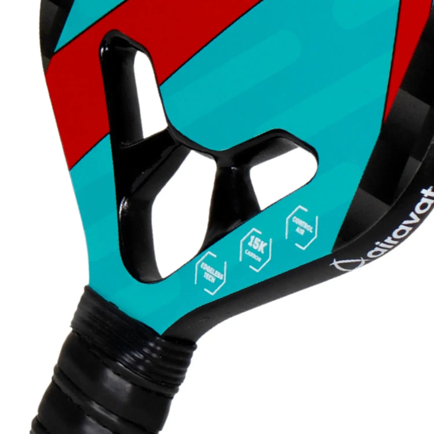 Airavat Sleek 7407 Pickleball Paddle – | Best Pickleball Paddles India for Beginners (Red/Yellow).