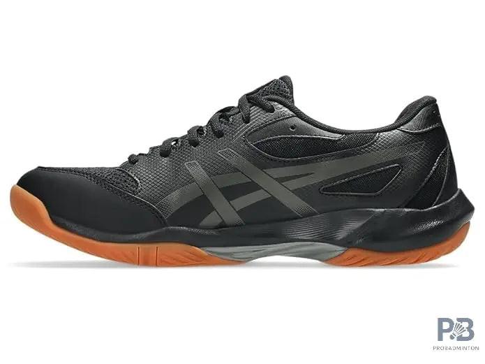 Asics Gel Rocket 12 Badminton Shoe |  Black / Gunmetal.