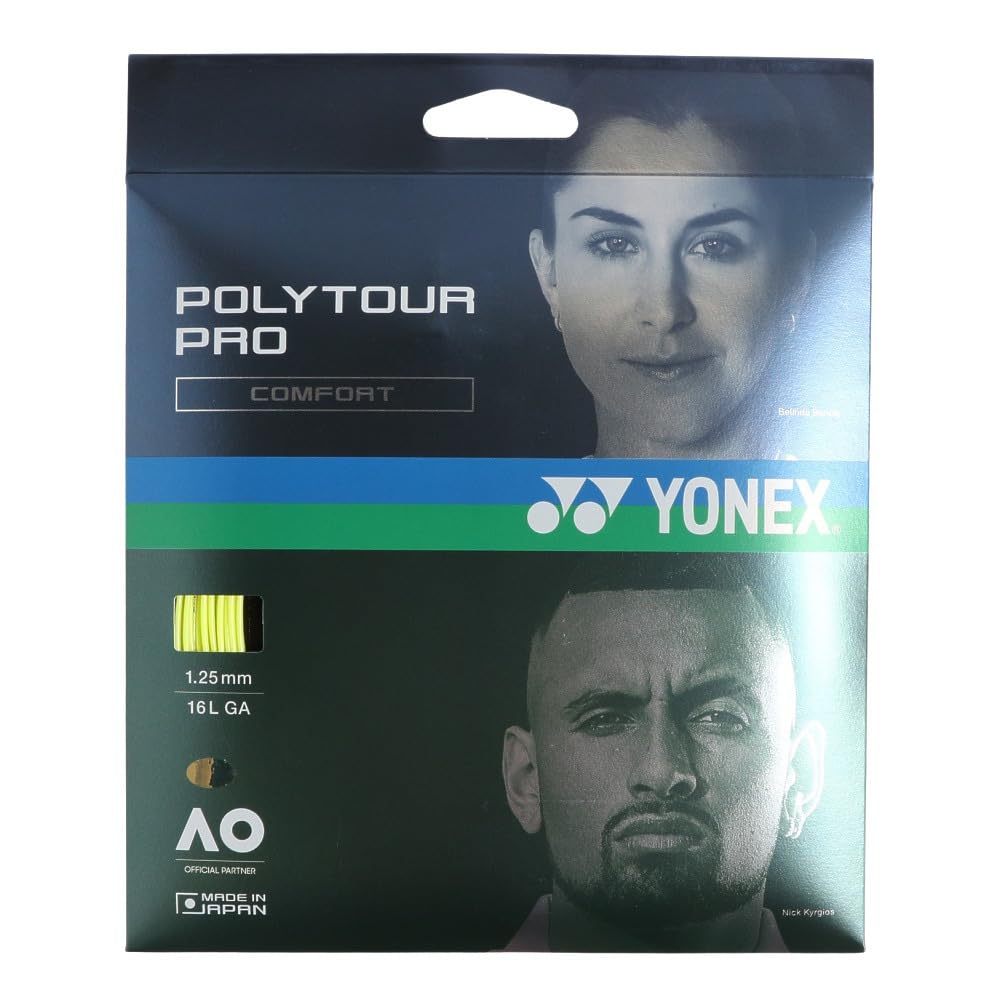 Yonex POLYTOUR PRO 120 Flash Yellow Tennis String 200m Reel