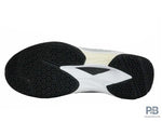 Yonex Tokyo Ultima Badminton Shoes for Men (White/Porpoise/Vintage Green).