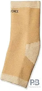 Yonex SRG 711 Ankle Support Beige | Orthopaedic Elastic Ankle Brace for Injury Relief & Sports Stability | Best for Badminton, Running & Gym in India.