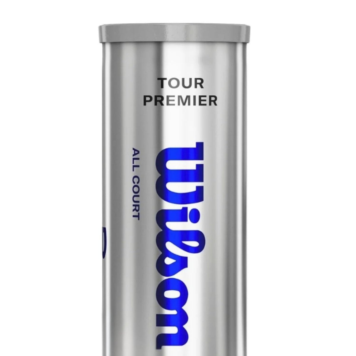 Wilson Tour Premier Silver tennis balls can