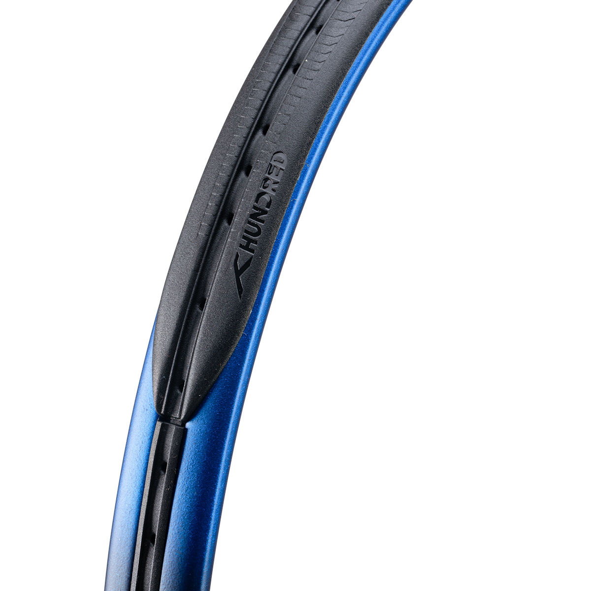 hundred x force105 240 gram tennis raket navy blue

