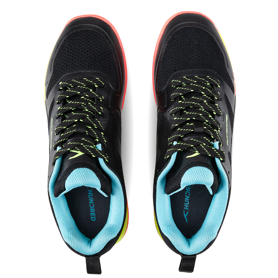 hundred pbx sonic court shoes pickelball multicolor

