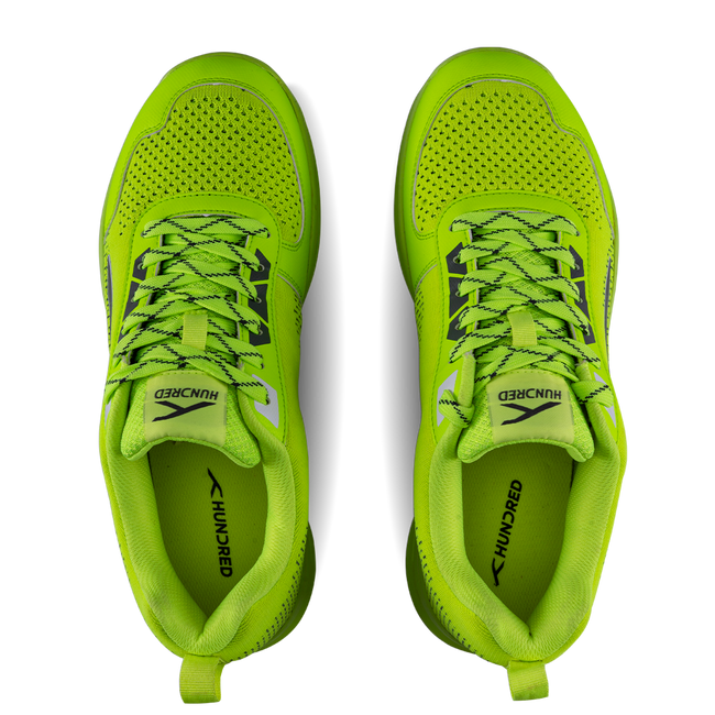 Hundred Court Flyer Badminton Shoe | LIME/DARK/GREY.