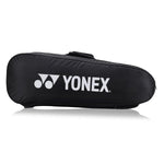 Yonex Black Red Yonex badminton kit bag close up