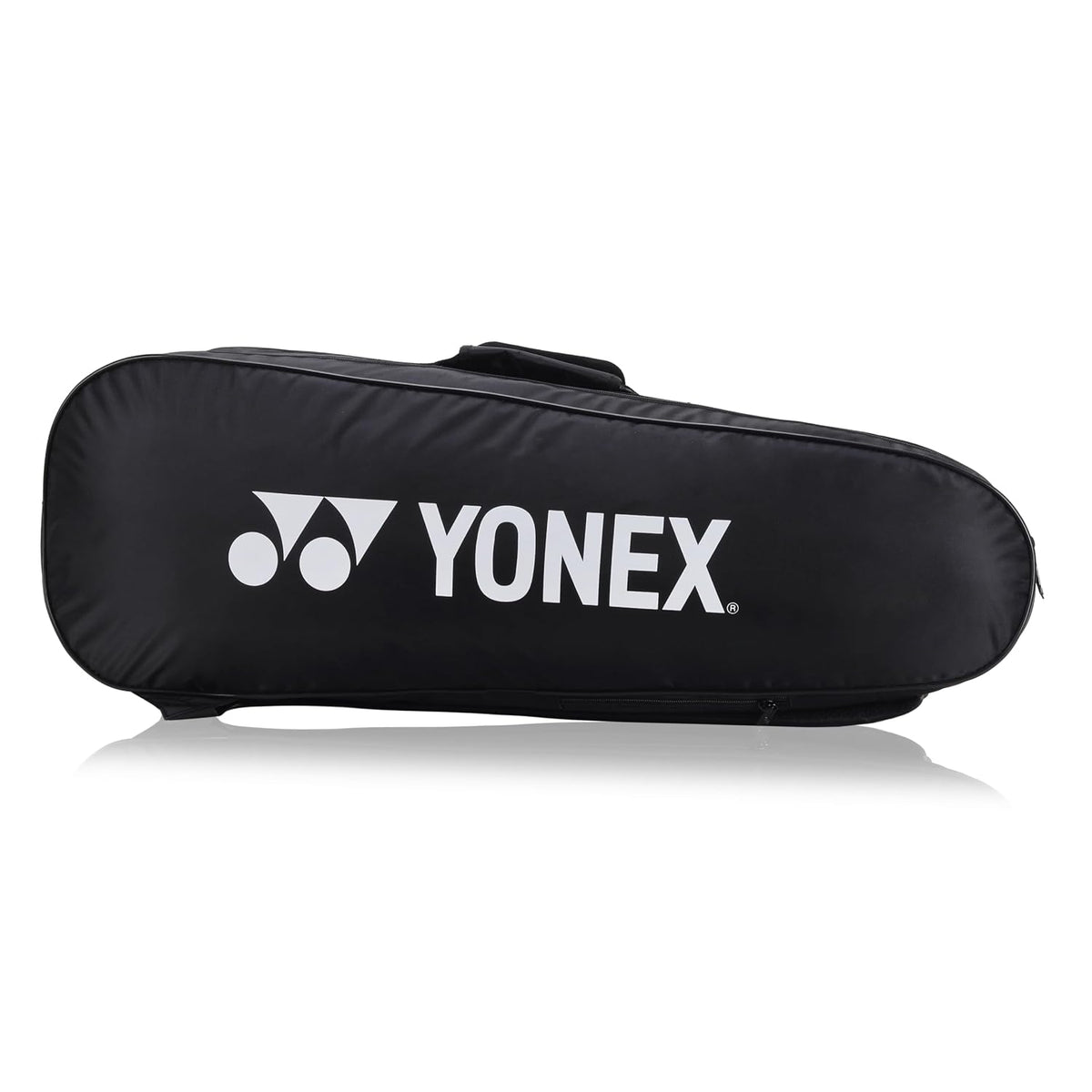 Yonex Black Red Yonex badminton kit bag close up