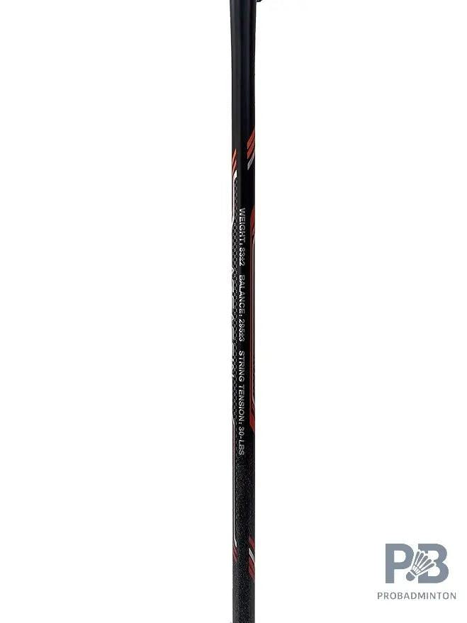 Maxbolt Assassin Carbon Fiber Red Unstrung Badminton Racket.