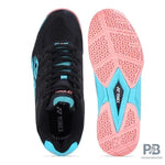 Yonex Tour Skill 2  Badminton Shoes (BLACK / CERAMIC / NASTURTIUM).