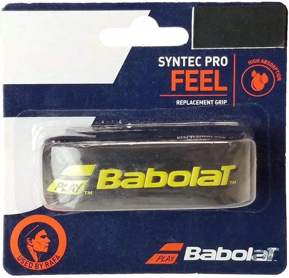 Babolat Syntec Pro X1 Racket Grip | Pro-Level Absorbent Overgrip for Badminton, Tennis & Padel | Best Racket Grip in India.