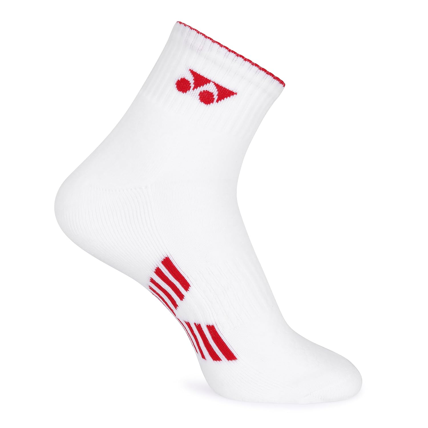 Yonex Socks M 2575T 3X1 - WHITE/LIGHT GRAY/NAVY