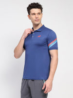 Yonex Polo T-Shirt 2734 TWILIGHT BLUE | Badminton, Tennis & Squash Sportswear | Tru Air Lite | Fast Dry & Moisture Absorption.