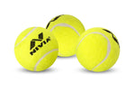 nivia yelow heavy ball for tenis crecket

