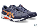 Asics GEL-ROCKET 11 Indoor Court Shoe | Indigo Fog/ Nova Orange.