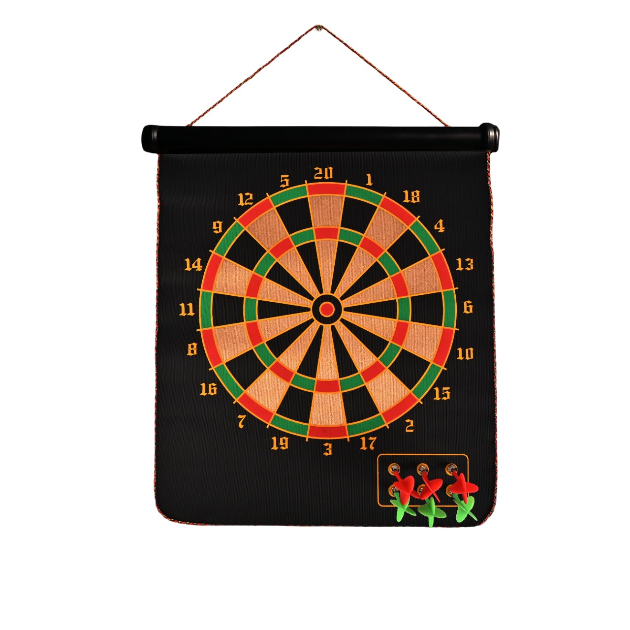 Morex magnetic dartboard 17 inch double sided indoor game
