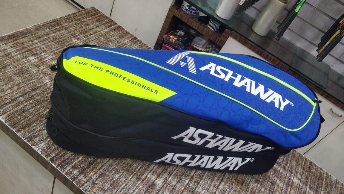ASHAWAY ATB 865 D Double Zip Badminton Kit Bag | Durable Badminton Racket Bag – Probadminton.in.