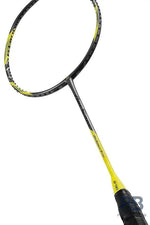 YONEX Arcsaber 7 Play Strung Graphite Badminton Racquet with Full Cover (Grey/Yellow) | 4U, 83g | probadminton.in.