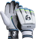 SG Elite Men’s Cricket Batting Gloves – Premium Leather Palm | Lightweight Protection.