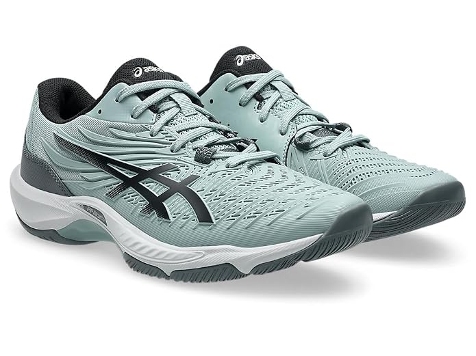ASICS Court Control FF 4 Ocean Haze Black badminton shoe side view