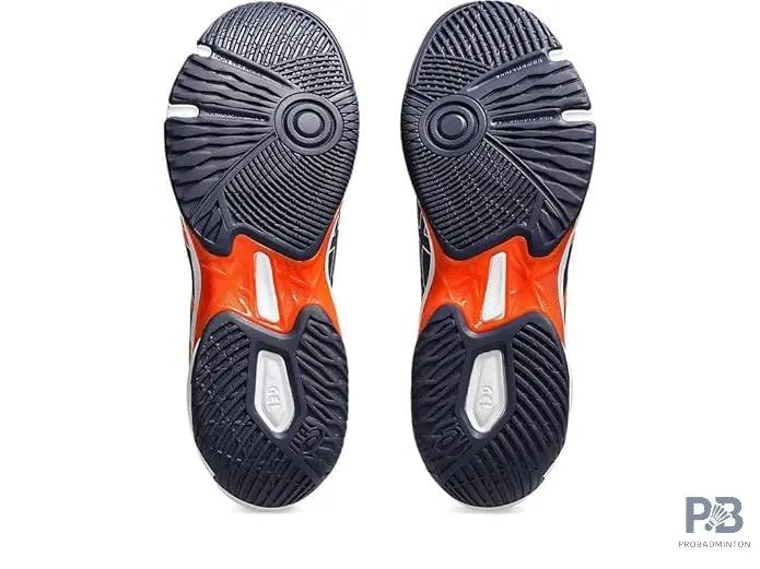 Asics GEL-ROCKET 11 Indoor Court Shoe | Indigo Fog/ Nova Orange.