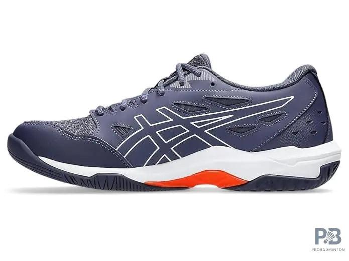 Asics GEL-ROCKET 11 Indoor Court Shoe | Indigo Fog/ Nova Orange.