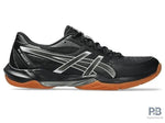 Asics Gel Rocket 12 Badminton Shoe |  Black / Gunmetal.