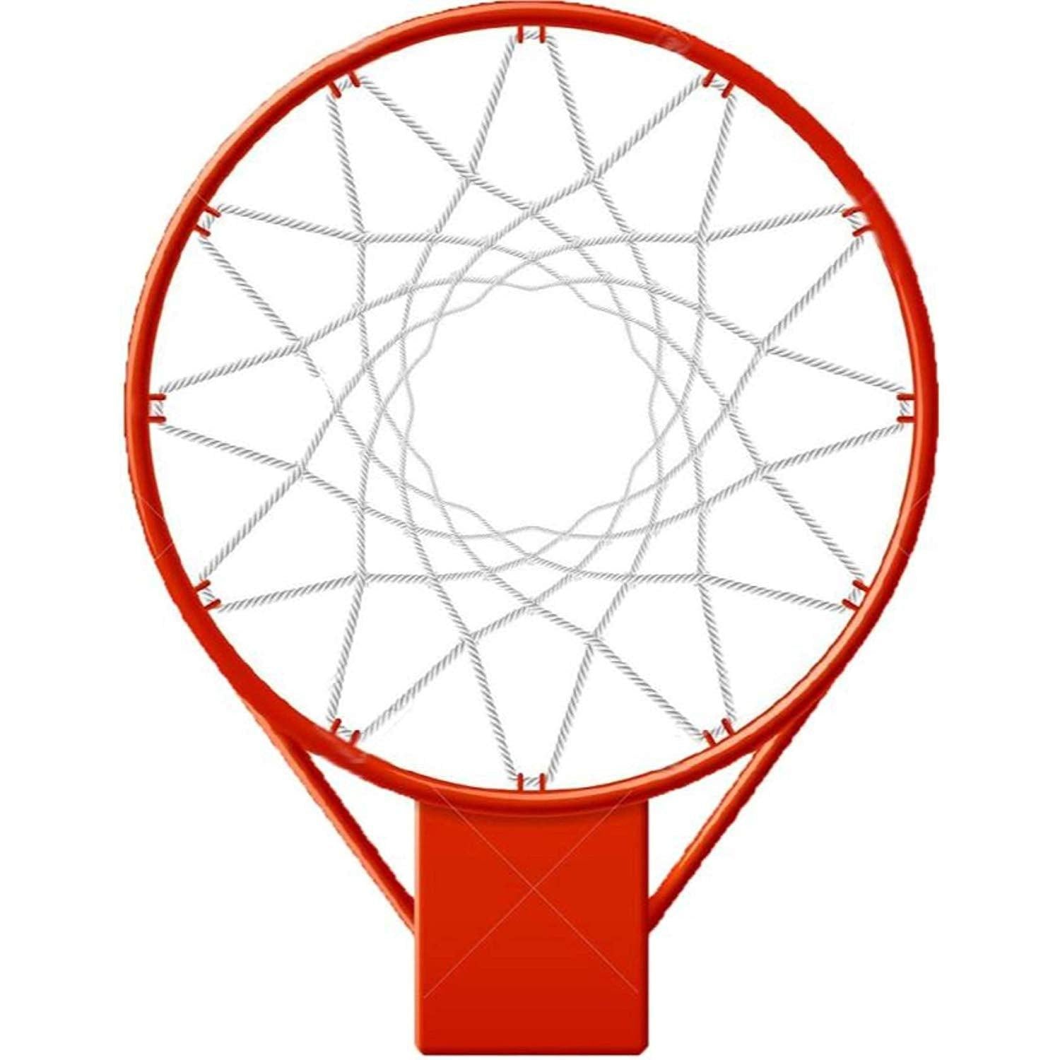 Ten Star Basketball Board with Ring and Net – Wall Mount, Powder-Coated Frame for Indoor & Outdoor.