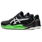 ASICS Men’s Gel-Resolution 8 (Black/Light Sage) High Stability & Cushioning | ProBadminton.in.