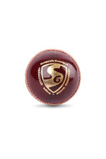 sg club red cricket ball lether

